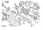 Bosch 0 601 148 642 GSB 16 RE Percussion Drill 240 V / GB Spare Parts GSB16RE